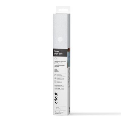 Smart Iron On&trade; Glitter Matless Heat Transfer Vinyl (3 ft)